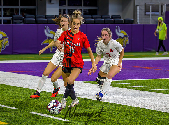 Centennial vs Stillwater Girls Varsity Soccer Game 220