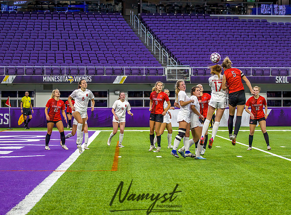 Centennial vs Stillwater Girls Varsity Soccer Game 230