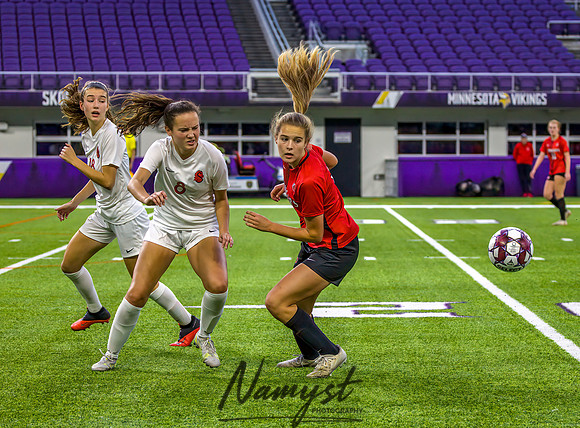 Centennial vs Stillwater Girls Varsity Soccer Game 234