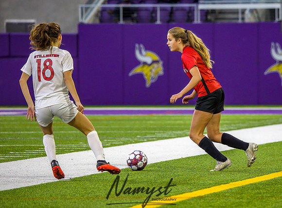 Centennial vs Stillwater Girls Varsity Soccer Game 243