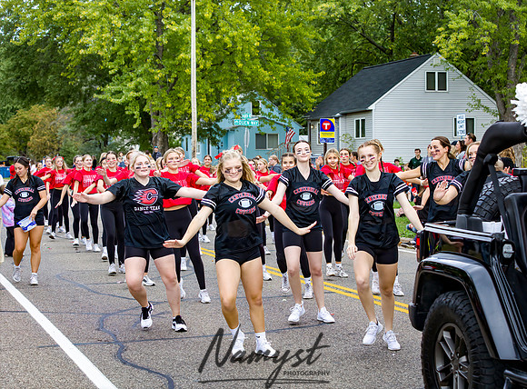 Centennial High School Homecoming Parade 80