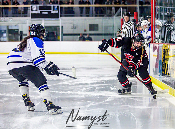 Centennial-Spring Lake Park vs Rogers Girls Varsity Hockey 252