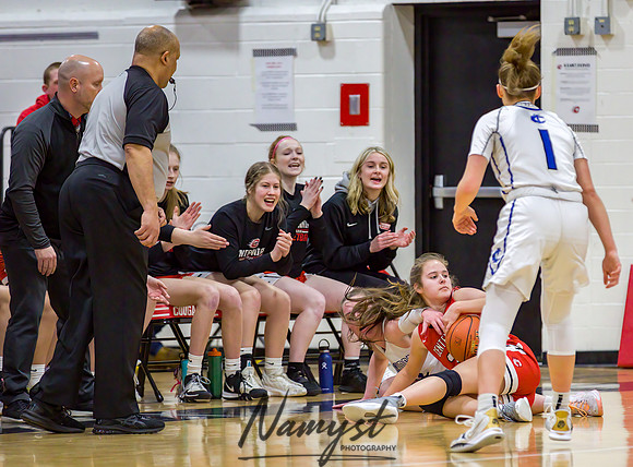 Centennial vs Cambridge-Isanti Girls Varsity Basketball 087