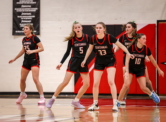 Centennial vs Blaine Girls Varsity Basketball 133
