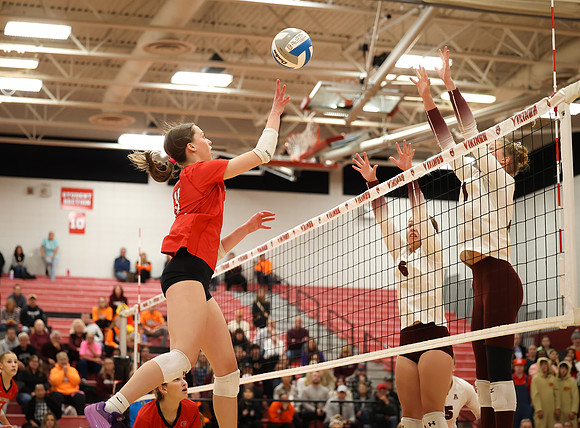Centennial vs Anoka Girls Varsity Volleyball 121