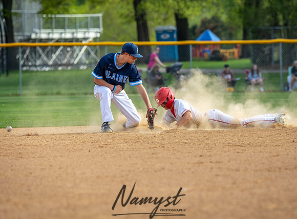 Centennial vs Blaine JV Baseball 305