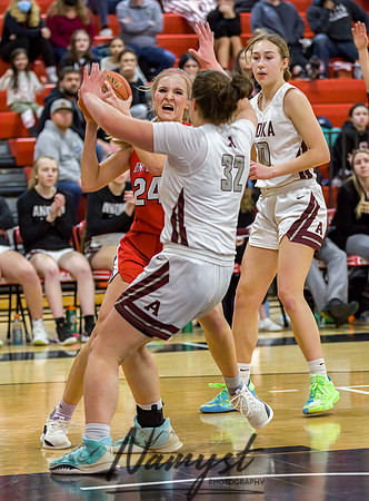 Centennial vs Anoka Girls Varsity Basketball 081