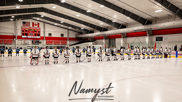 Centennial vs Blaine Varsity Hockey 223