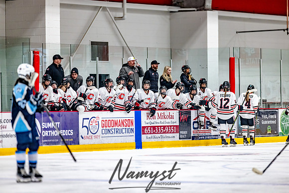 Centennial vs Blaine Varsity Hockey 245