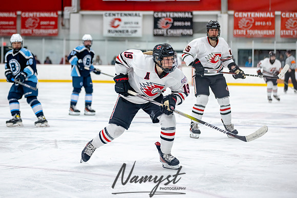 Centennial vs Blaine Varsity Hockey 290