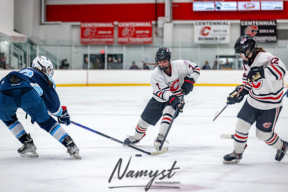 Centennial vs Blaine Varsity Hockey 315
