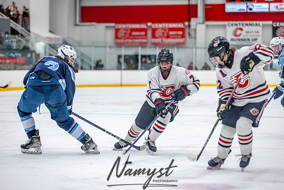 Centennial vs Blaine Varsity Hockey 316