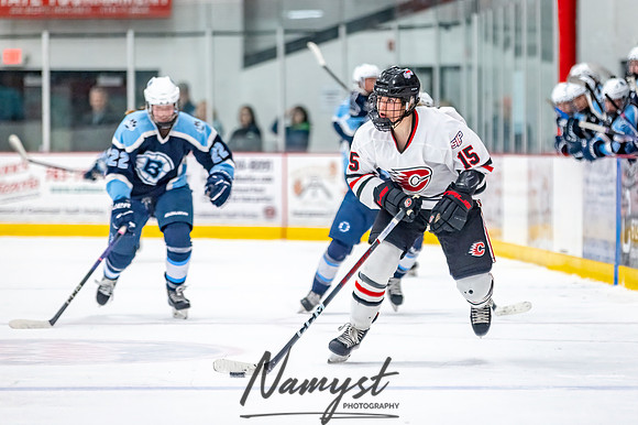Centennial vs Blaine Varsity Hockey 336