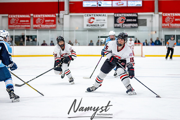 Centennial vs Blaine Varsity Hockey 337