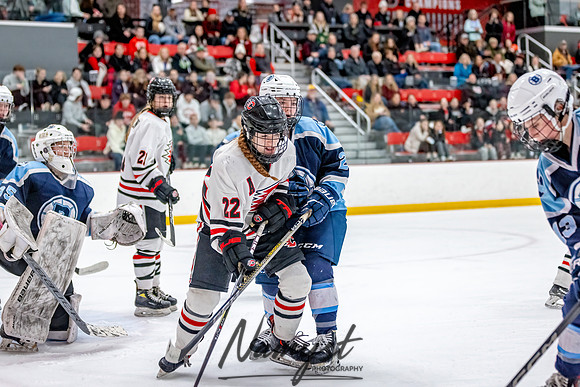 Centennial vs Blaine Varsity Hockey 345