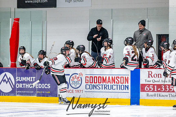 Centennial vs Blaine Varsity Hockey 350