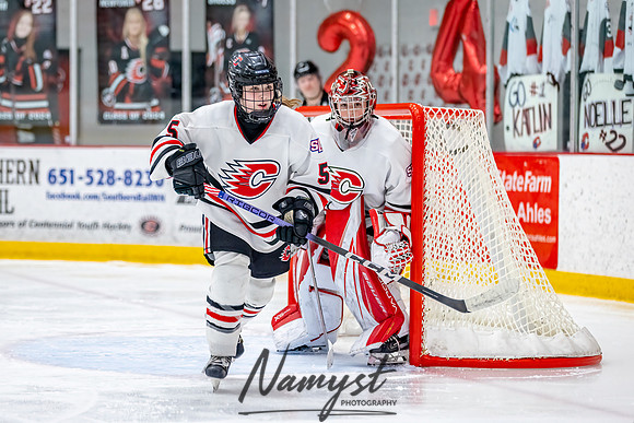 Centennial vs Blaine Varsity Hockey 361