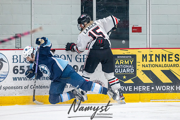 Centennial vs Blaine Varsity Hockey 370