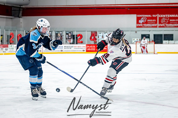Centennial vs Blaine Varsity Hockey 380