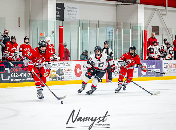 Centennial vs Duluth East JV Hockey 35
