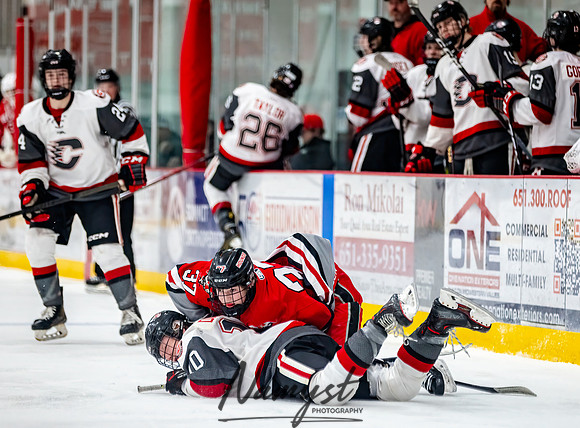 Centennial vs Duluth East JV Hockey 89