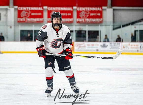 Centennial vs Duluth East JV Hockey 100