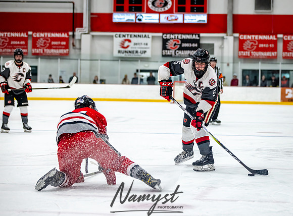 Centennial vs Duluth East Varsity Hockey 175