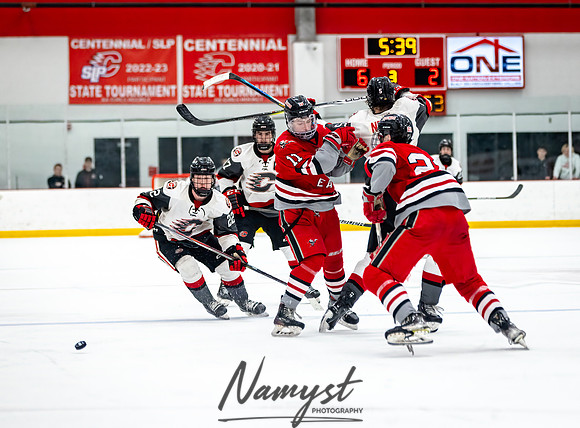 Centennial vs Duluth East Varsity Hockey 275