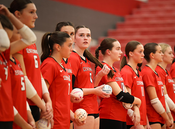 Centennial vs Anoka Girls Varsity Volleyball 28