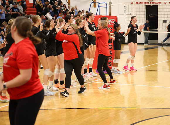 Centennial vs Blaine Girls Varsity Volleyball 349