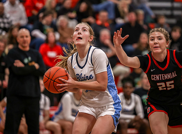Centennial vs Blaine Girls Varsity Basketball 248