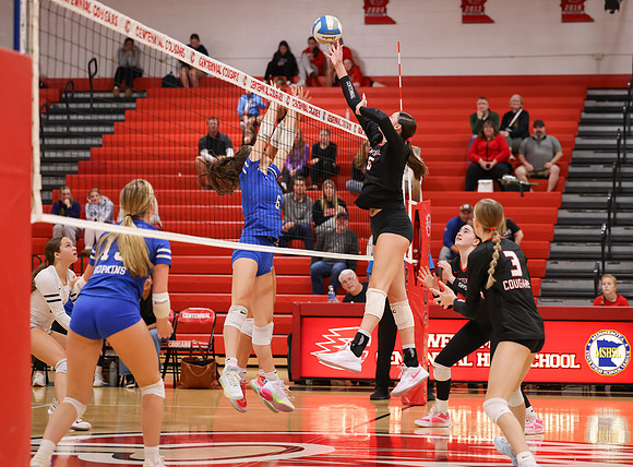 Centennial vs Hopkins Girls Varsity Volleyball 165