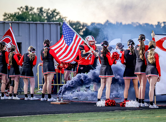 Centennial vs Anoka Varsity Football 45