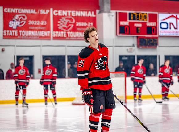Centennial vs Blaine Varsity Hockey 180