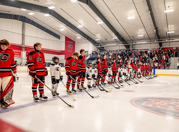 Centennial vs Blaine Varsity Hockey 190
