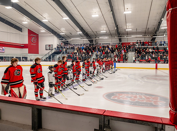 Centennial vs Blaine Varsity Hockey 205