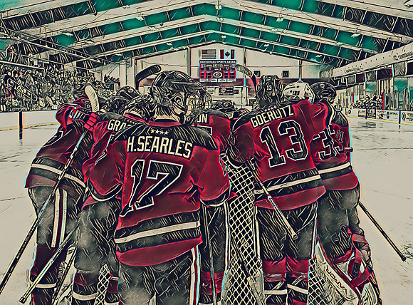 Centennial vs Blaine Varsity Hockey 209