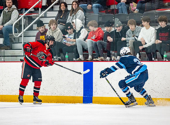 Centennial vs Blaine Varsity Hockey 256