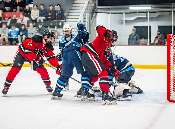 Centennial vs Blaine Varsity Hockey 270