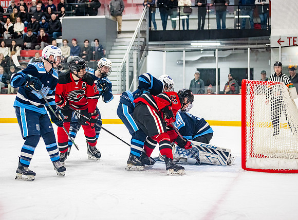 Centennial vs Blaine Varsity Hockey 274