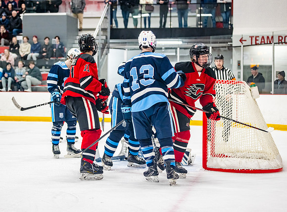 Centennial vs Blaine Varsity Hockey 275