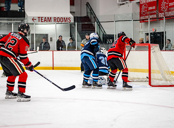 Centennial vs Blaine Varsity Hockey 284