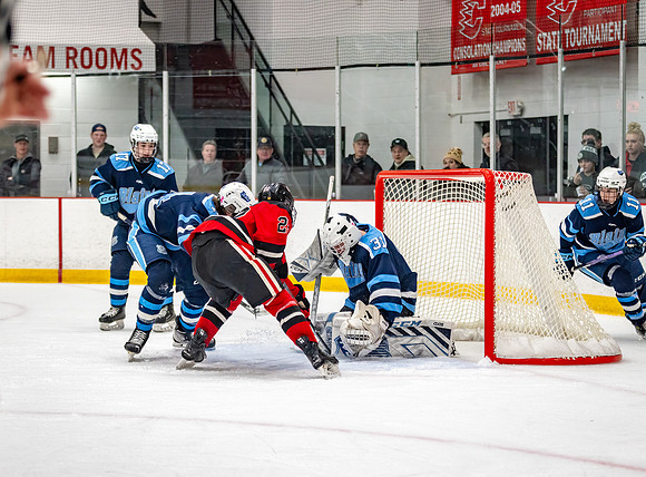 Centennial vs Blaine Varsity Hockey 299