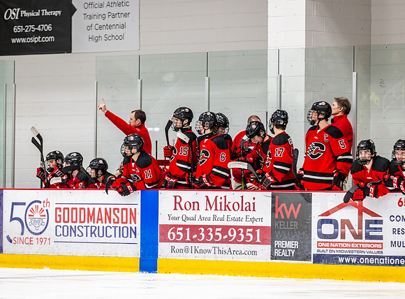 Centennial vs Blaine Varsity Hockey 309