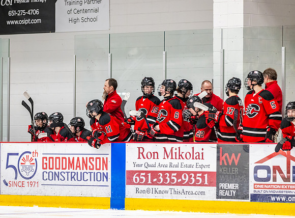 Centennial vs Blaine Varsity Hockey 310