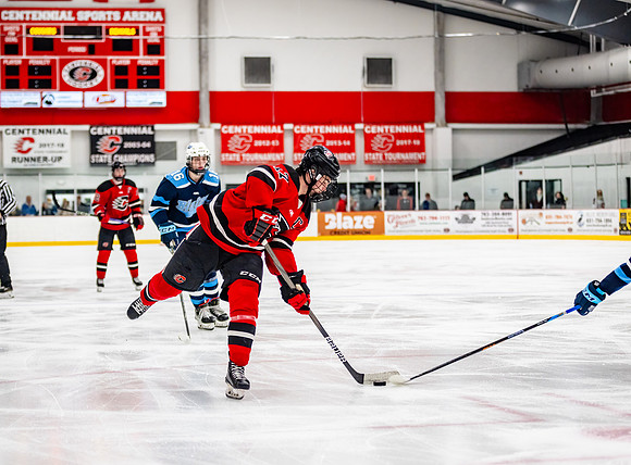 Centennial vs Blaine Varsity Hockey 313