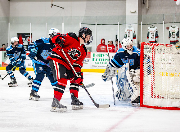 Centennial vs Blaine Varsity Hockey 317