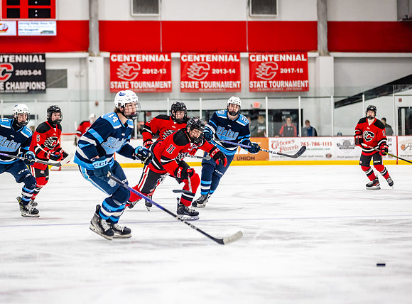 Centennial vs Blaine Varsity Hockey 332