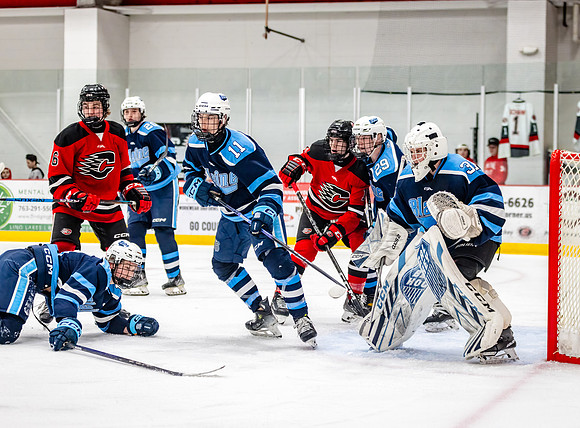 Centennial vs Blaine Varsity Hockey 333
