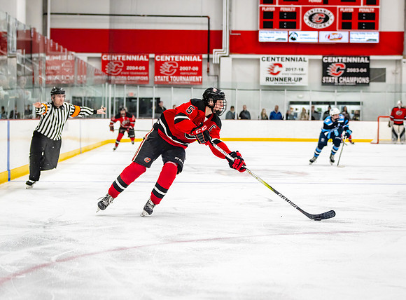 Centennial vs Blaine Varsity Hockey 334